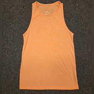 Nike Women's Orange Lightweight Dri-FIT Tank Top XS
